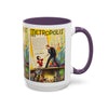 Cult Classic Movie Poster Art Accent Coffee Mug (11, 15oz) - Metropolis U.S. Version 1927 - Mug