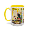 Cult Classic Movie Poster Art Accent Coffee Mug (11, 15oz) - Metropolis U.S. Version 1927 - Mug