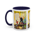 Cult Classic Movie Poster Art Accent Coffee Mug (11, 15oz) - Metropolis U.S. Version 1927 - POPvault