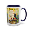 Cult Classic Movie Poster Art Accent Coffee Mug (11, 15oz) - Metropolis U.S. Version 1927 - Mug