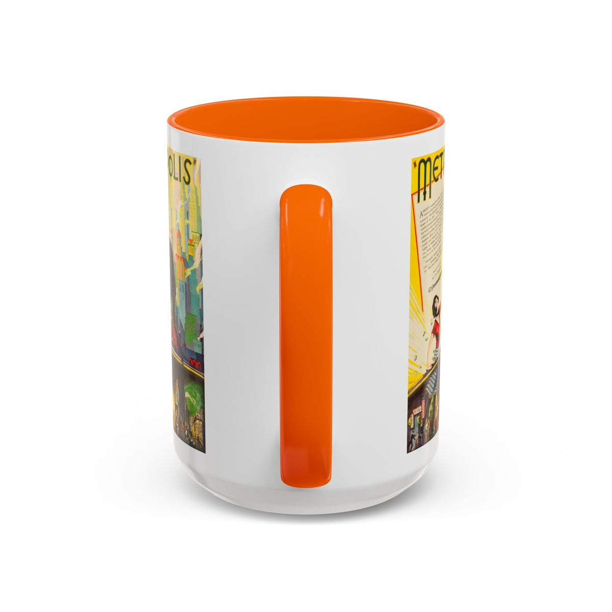 Cult Classic Movie Poster Art Accent Coffee Mug (11, 15oz) - Metropolis U.S. Version 1927 - Mug