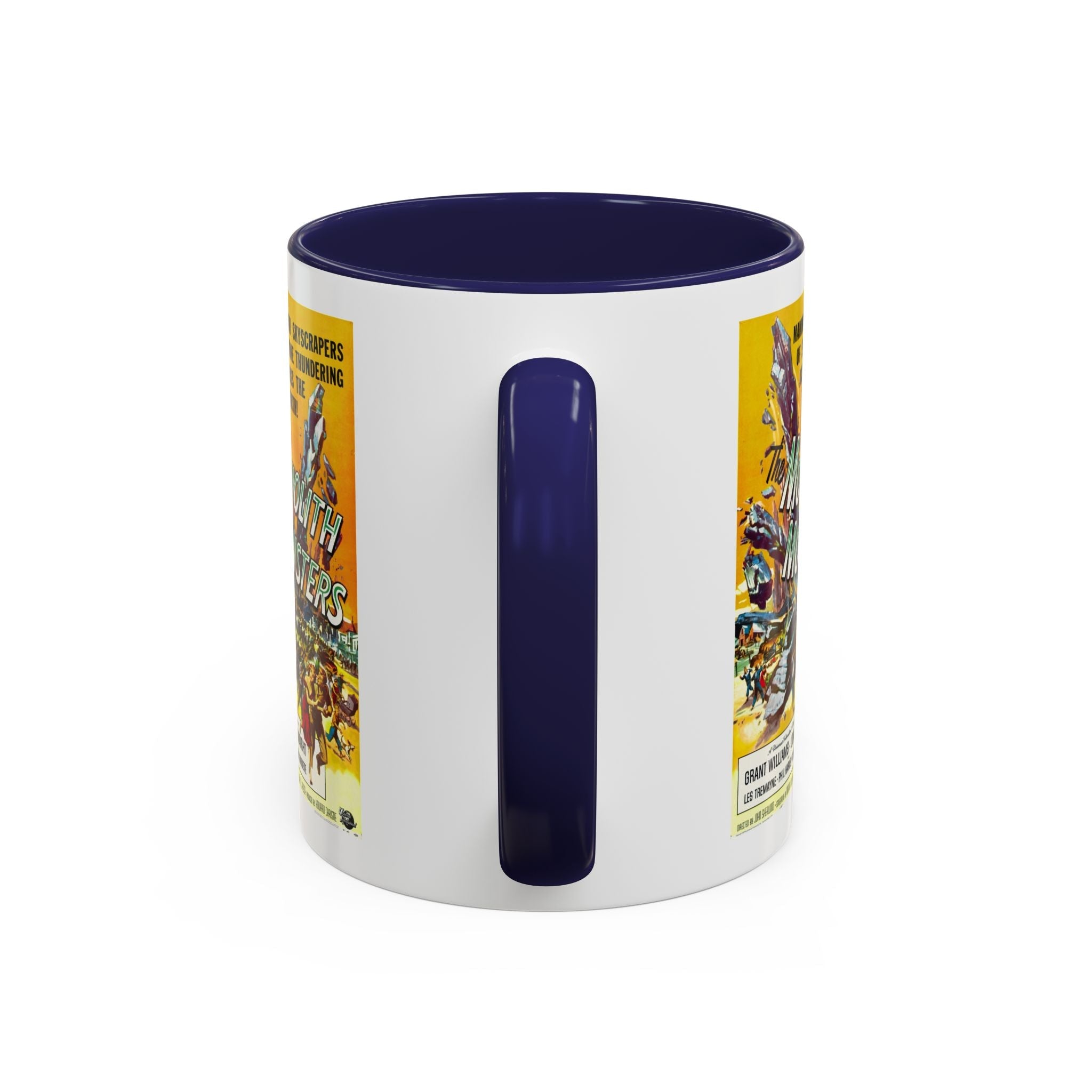 Cult Classic Movie Poster Art Accent Coffee Mug (11, 15oz) - Monolith Monster 1957 - POPvault