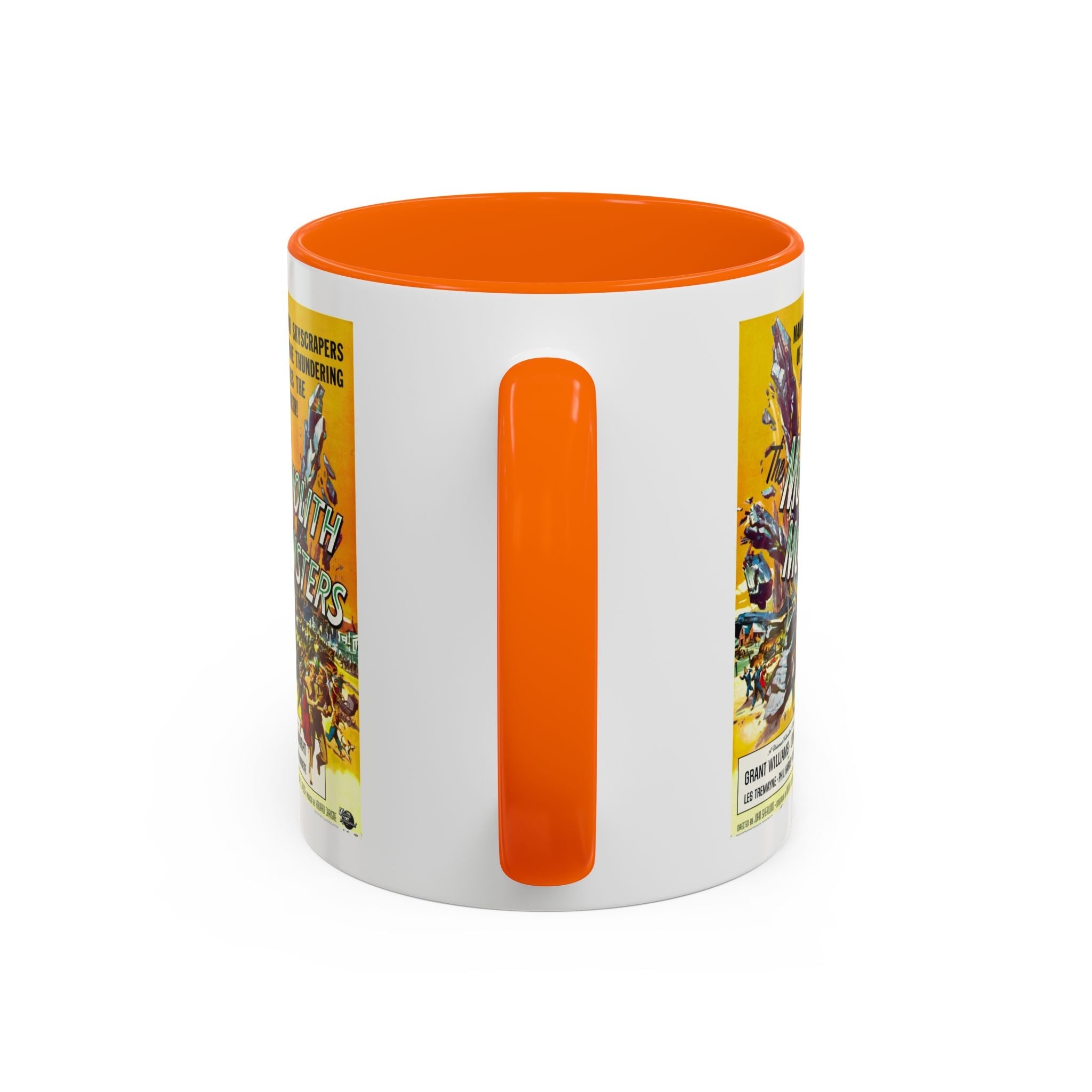Cult Classic Movie Poster Art Accent Coffee Mug (11, 15oz) - Monolith Monster 1957 - POPvault