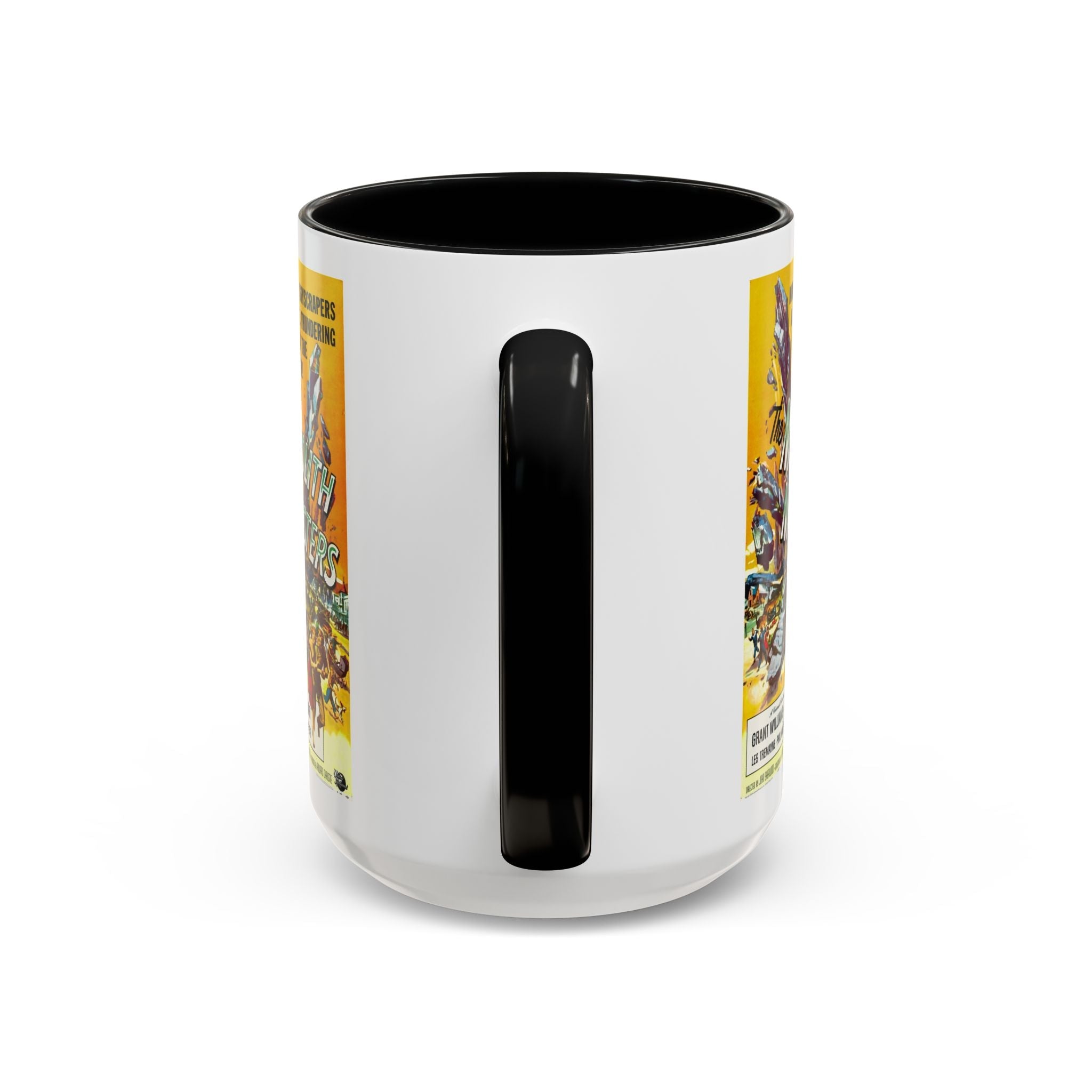 Cult Classic Movie Poster Art Accent Coffee Mug (11, 15oz) - Monolith Monster 1957 - POPvault