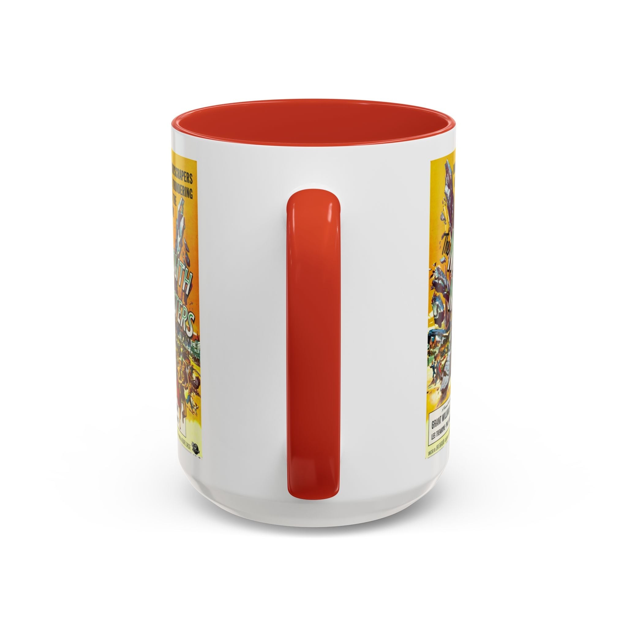 Cult Classic Movie Poster Art Accent Coffee Mug (11, 15oz) - Monolith Monster 1957 - POPvault