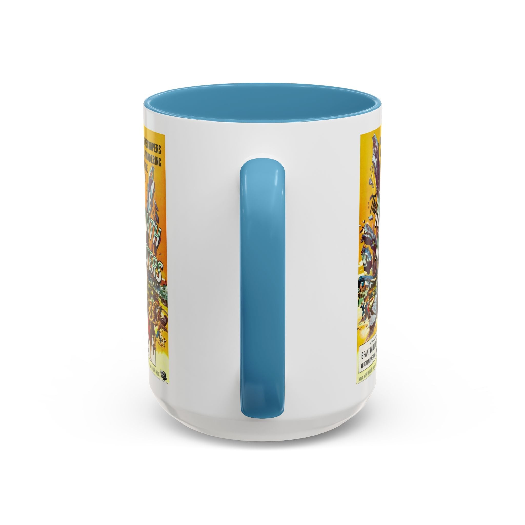 Cult Classic Movie Poster Art Accent Coffee Mug (11, 15oz) - Monolith Monster 1957 - POPvault