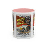 Cult Classic Movie Poster Art Accent Coffee Mug (11, 15oz) - Monster On Campus 1958 - Mug