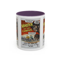 Cult Classic Movie Poster Art Accent Coffee Mug (11, 15oz) - Monster On Campus 1958 - Mug