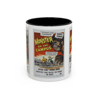 Cult Classic Movie Poster Art Accent Coffee Mug (11, 15oz) - Monster On Campus 1958 - Mug