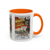 Cult Classic Movie Poster Art Accent Coffee Mug (11, 15oz) - Monster On Campus 1958 - Mug