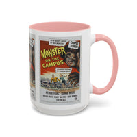 Cult Classic Movie Poster Art Accent Coffee Mug (11, 15oz) - Monster On Campus 1958 - Mug