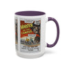 Cult Classic Movie Poster Art Accent Coffee Mug (11, 15oz) - Monster On Campus 1958 - Mug
