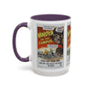 Cult Classic Movie Poster Art Accent Coffee Mug (11, 15oz) - Monster On Campus 1958 - Mug