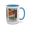 Cult Classic Movie Poster Art Accent Coffee Mug (11, 15oz) - Monster On Campus 1958 - Mug