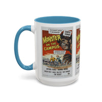 Cult Classic Movie Poster Art Accent Coffee Mug (11, 15oz) - Monster On Campus 1958 - Mug