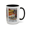 Cult Classic Movie Poster Art Accent Coffee Mug (11, 15oz) - Monster On Campus 1958 - Mug