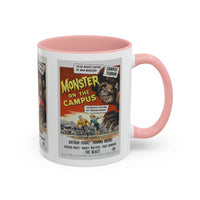 Cult Classic Movie Poster Art Accent Coffee Mug (11, 15oz) - Monster On Campus 1958 - Mug