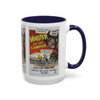 Cult Classic Movie Poster Art Accent Coffee Mug (11, 15oz) - Monster On Campus 1958 - Mug