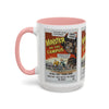 Cult Classic Movie Poster Art Accent Coffee Mug (11, 15oz) - Monster On Campus 1958 - Mug
