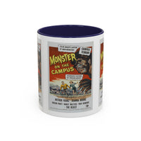 Cult Classic Movie Poster Art Accent Coffee Mug (11, 15oz) - Monster On Campus 1958 - Mug