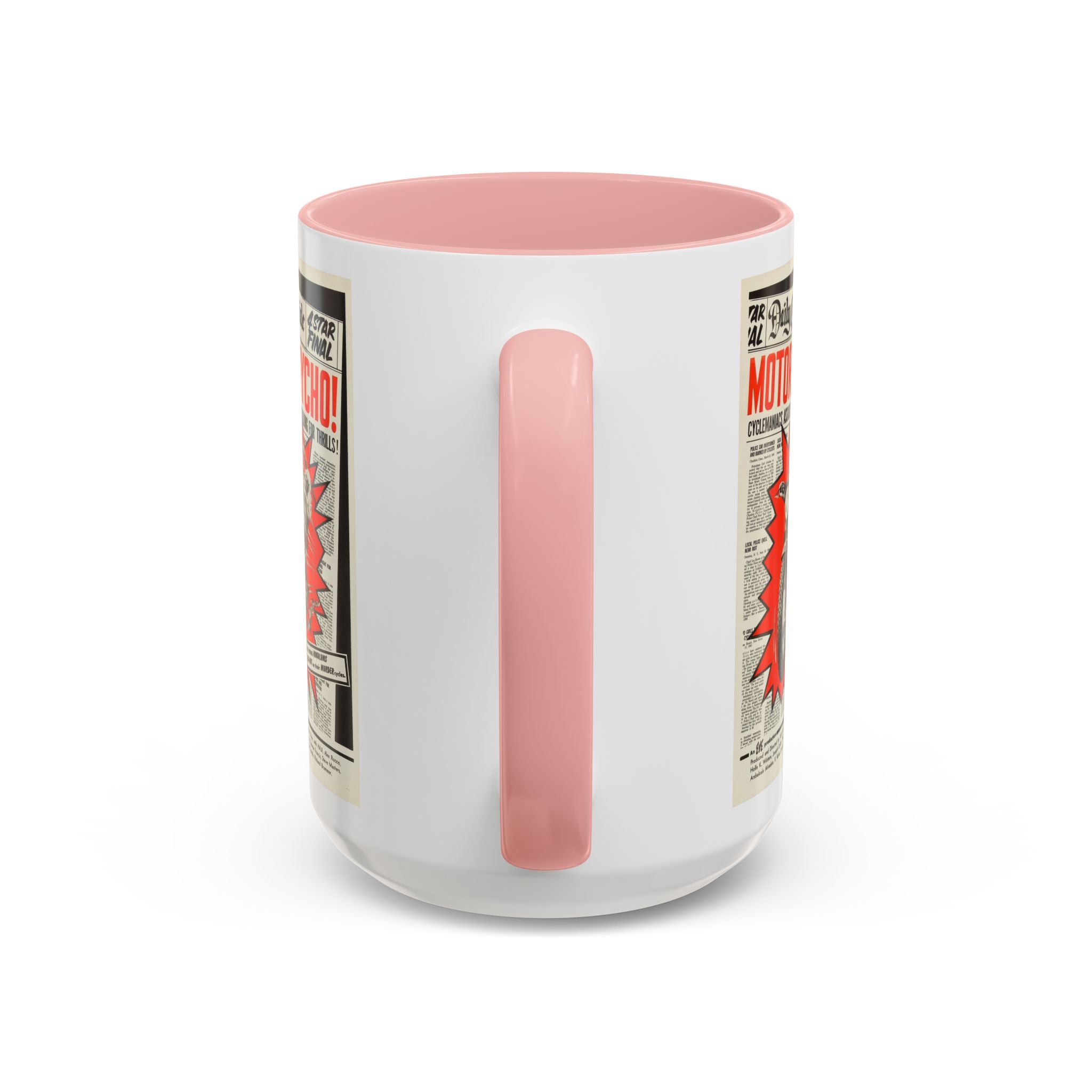 Cult Classic Movie Poster Art Accent Coffee Mug (11, 15oz) - Motor Psycho 1965 - POPvault