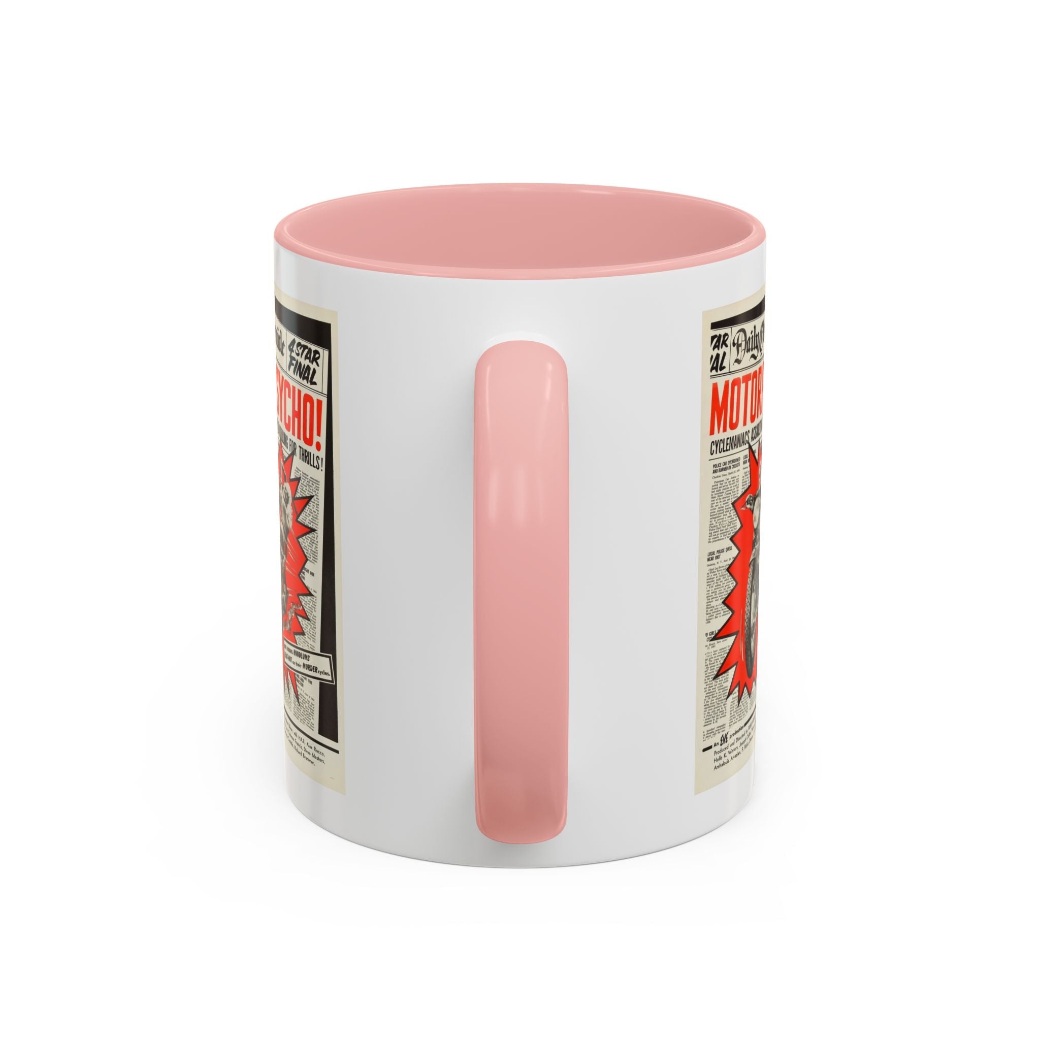 Cult Classic Movie Poster Art Accent Coffee Mug (11, 15oz) - Motor Psycho 1965 - POPvault