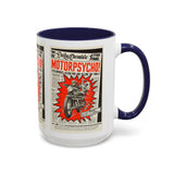 Cult Classic Movie Poster Art Accent Coffee Mug (11, 15oz) - Motor Psycho 1965 - POPvault