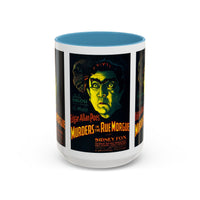Cult Classic Movie Poster Art Accent Coffee Mug (11, 15oz) - Murders In The Rue Morgue 1932 - Mug