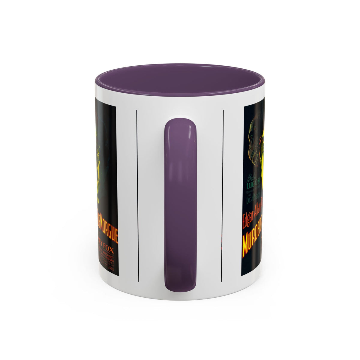 Cult Classic Movie Poster Art Accent Coffee Mug (11, 15oz) - Murders In The Rue Morgue 1932 - Mug