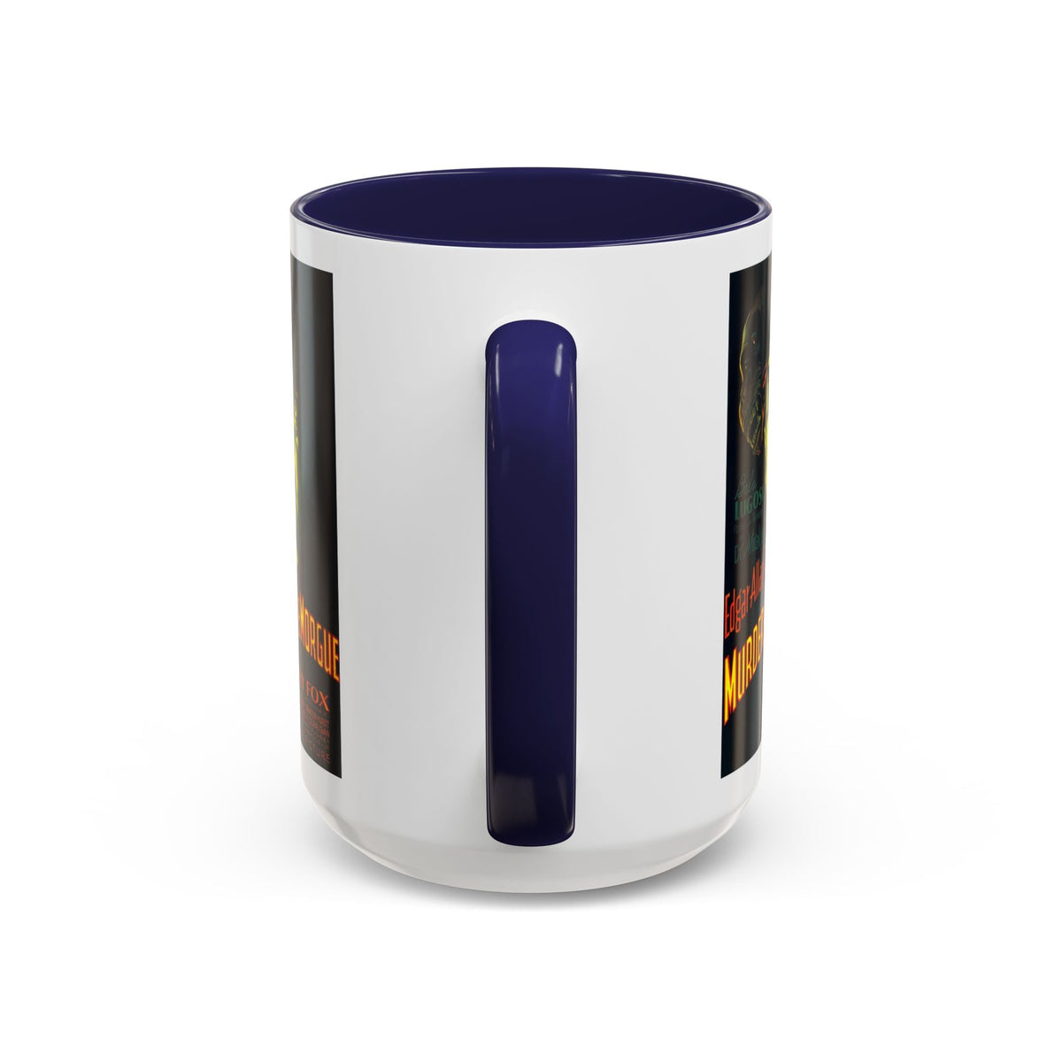 Cult Classic Movie Poster Art Accent Coffee Mug (11, 15oz) - Murders In The Rue Morgue 1932 - Mug