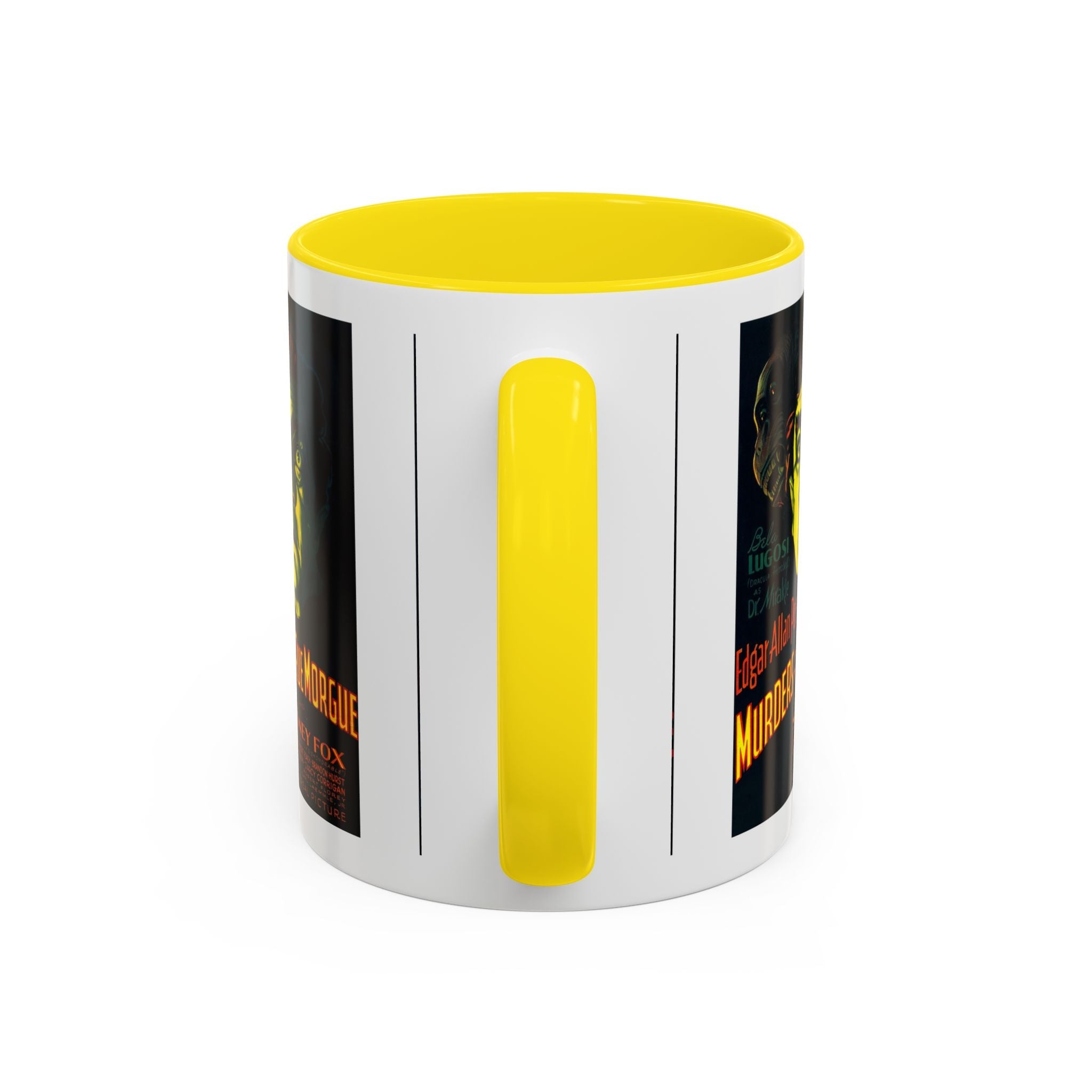 Cult Classic Movie Poster Art Accent Coffee Mug (11, 15oz) - Murders In The Rue Morgue 1932 - POPvault