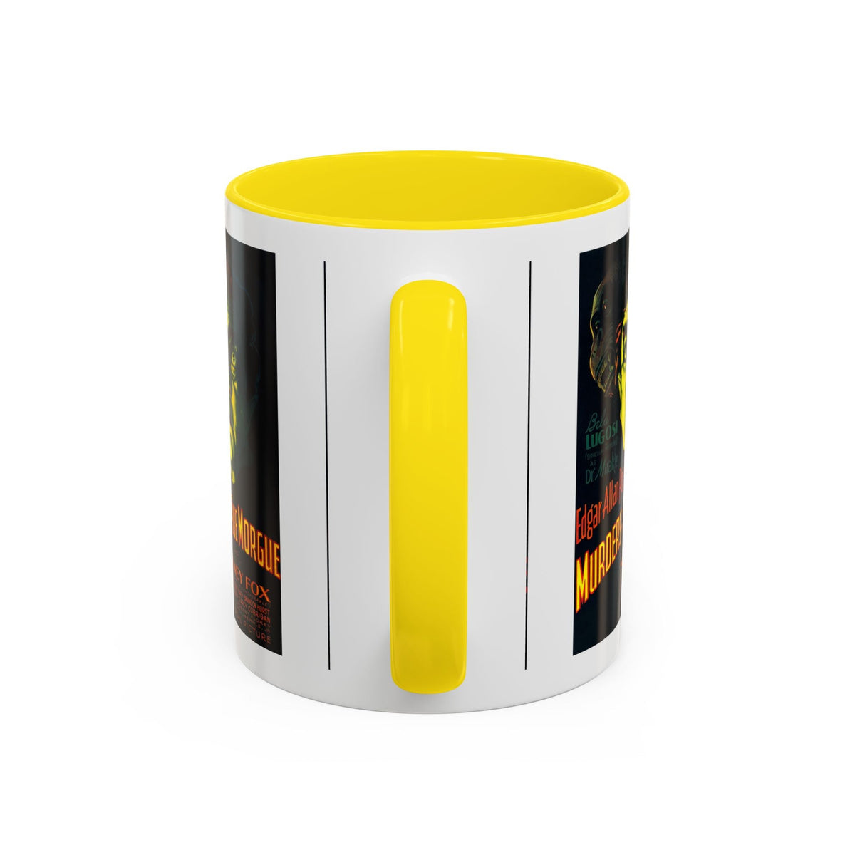 Cult Classic Movie Poster Art Accent Coffee Mug (11, 15oz) - Murders In The Rue Morgue 1932 - Mug