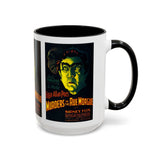 Cult Classic Movie Poster Art Accent Coffee Mug (11, 15oz) - Murders In The Rue Morgue 1932 - POPvault