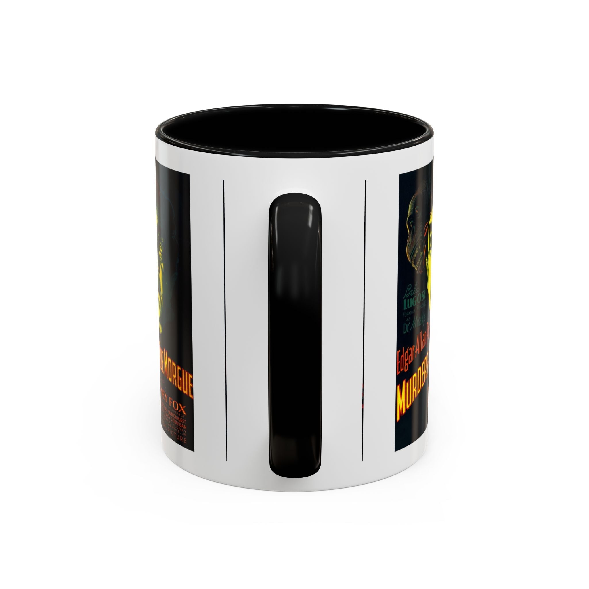 Cult Classic Movie Poster Art Accent Coffee Mug (11, 15oz) - Murders In The Rue Morgue 1932 - POPvault