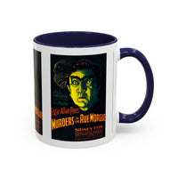 Cult Classic Movie Poster Art Accent Coffee Mug (11, 15oz) - Murders In The Rue Morgue 1932 - Mug