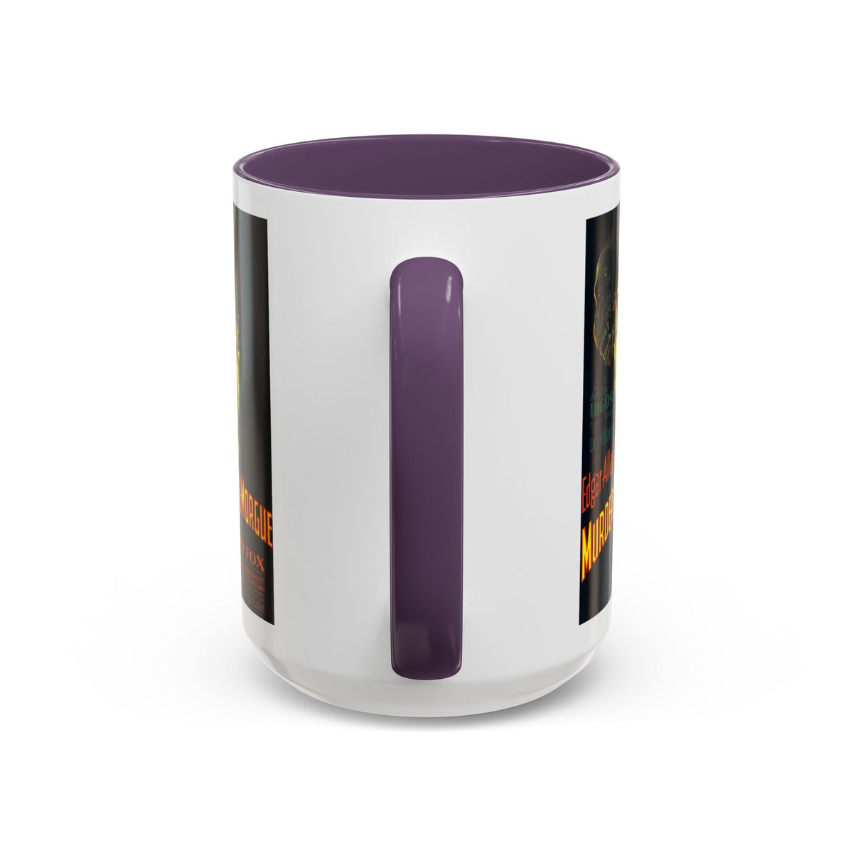 Cult Classic Movie Poster Art Accent Coffee Mug (11, 15oz) - Murders In The Rue Morgue 1932 - Mug