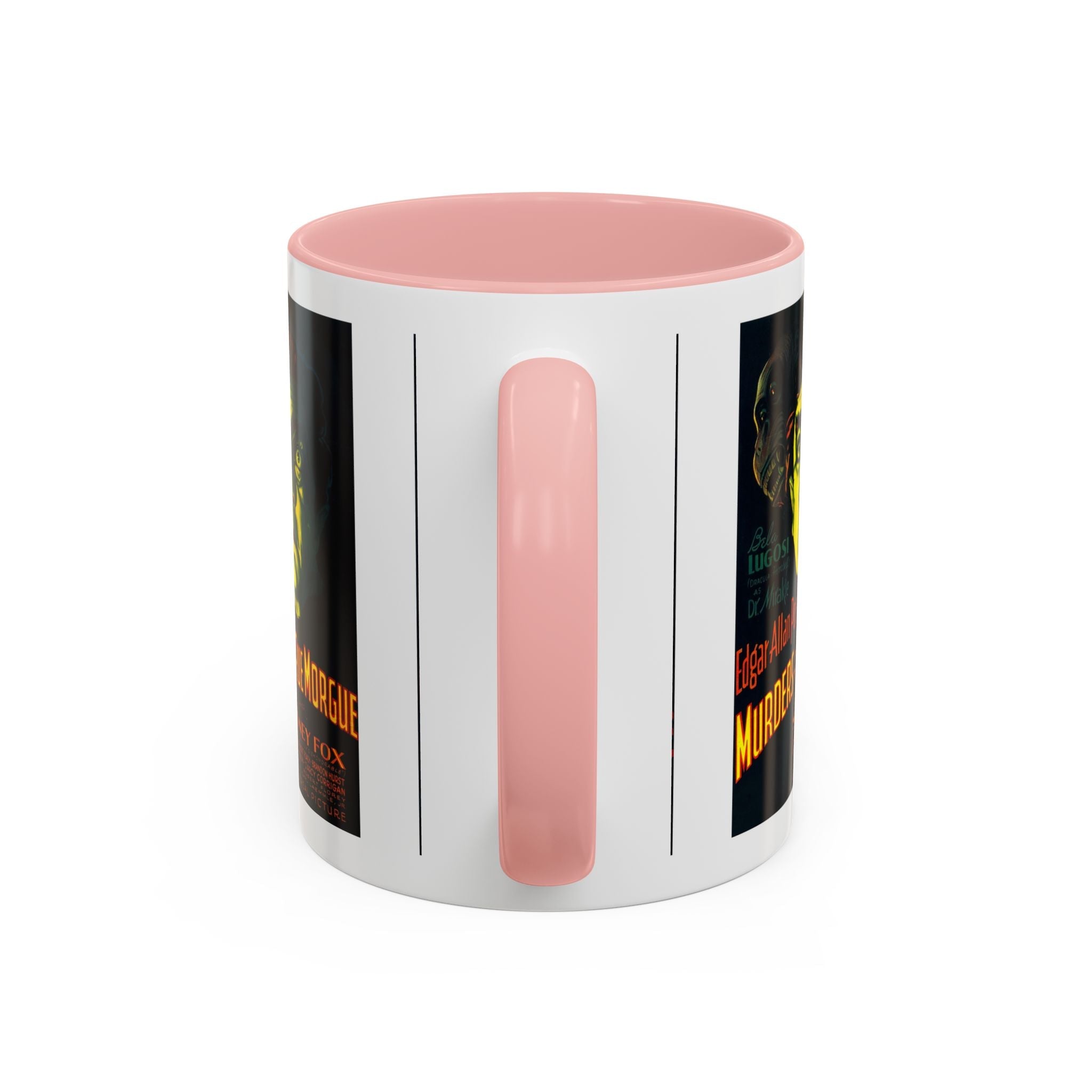 Cult Classic Movie Poster Art Accent Coffee Mug (11, 15oz) - Murders In The Rue Morgue 1932 - POPvault