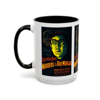 Cult Classic Movie Poster Art Accent Coffee Mug (11, 15oz) - Murders In The Rue Morgue 1932 - Mug