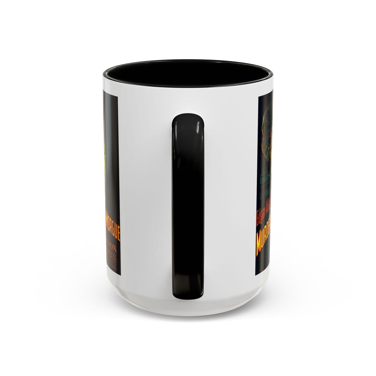 Cult Classic Movie Poster Art Accent Coffee Mug (11, 15oz) - Murders In The Rue Morgue 1932 - Mug