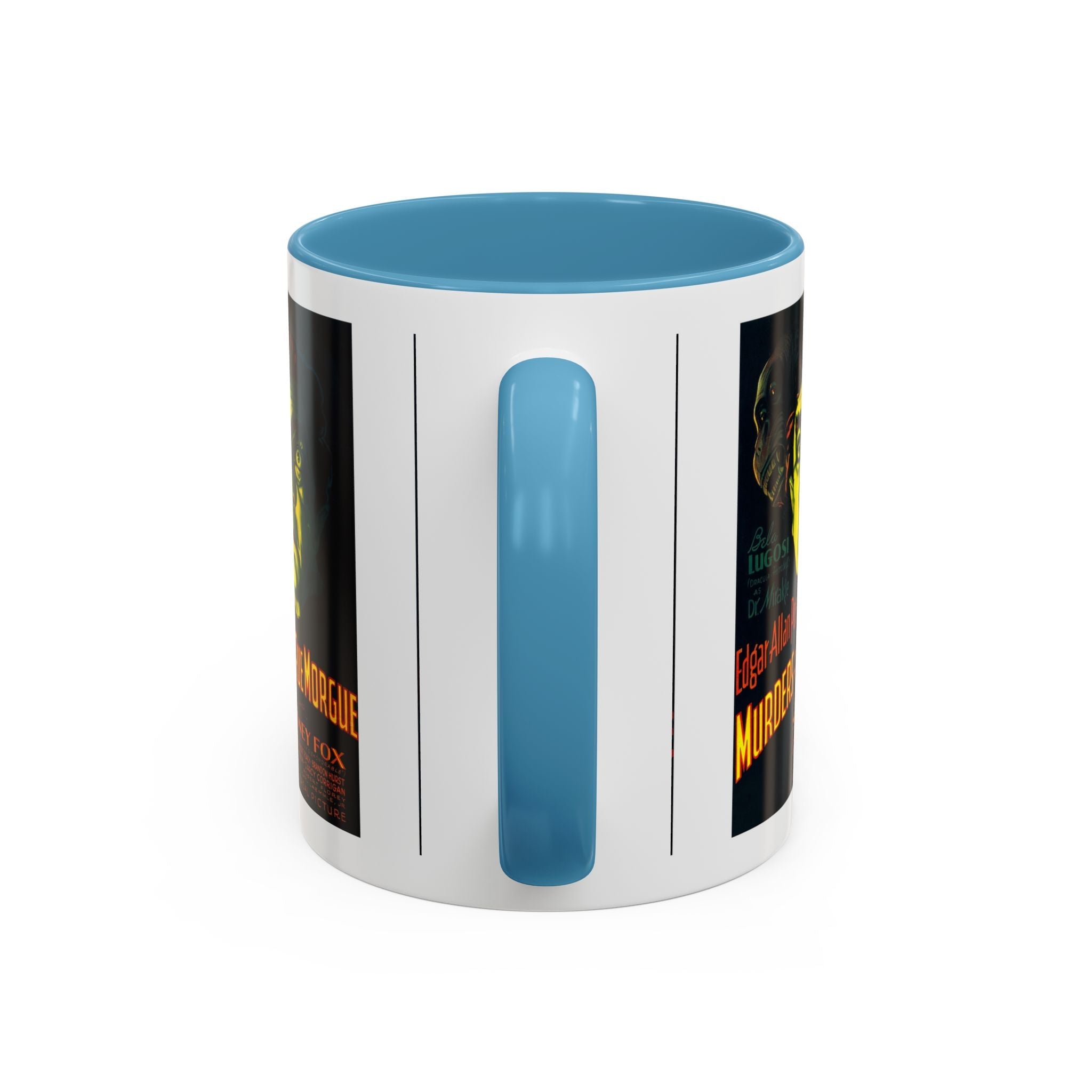 Cult Classic Movie Poster Art Accent Coffee Mug (11, 15oz) - Murders In The Rue Morgue 1932 - POPvault
