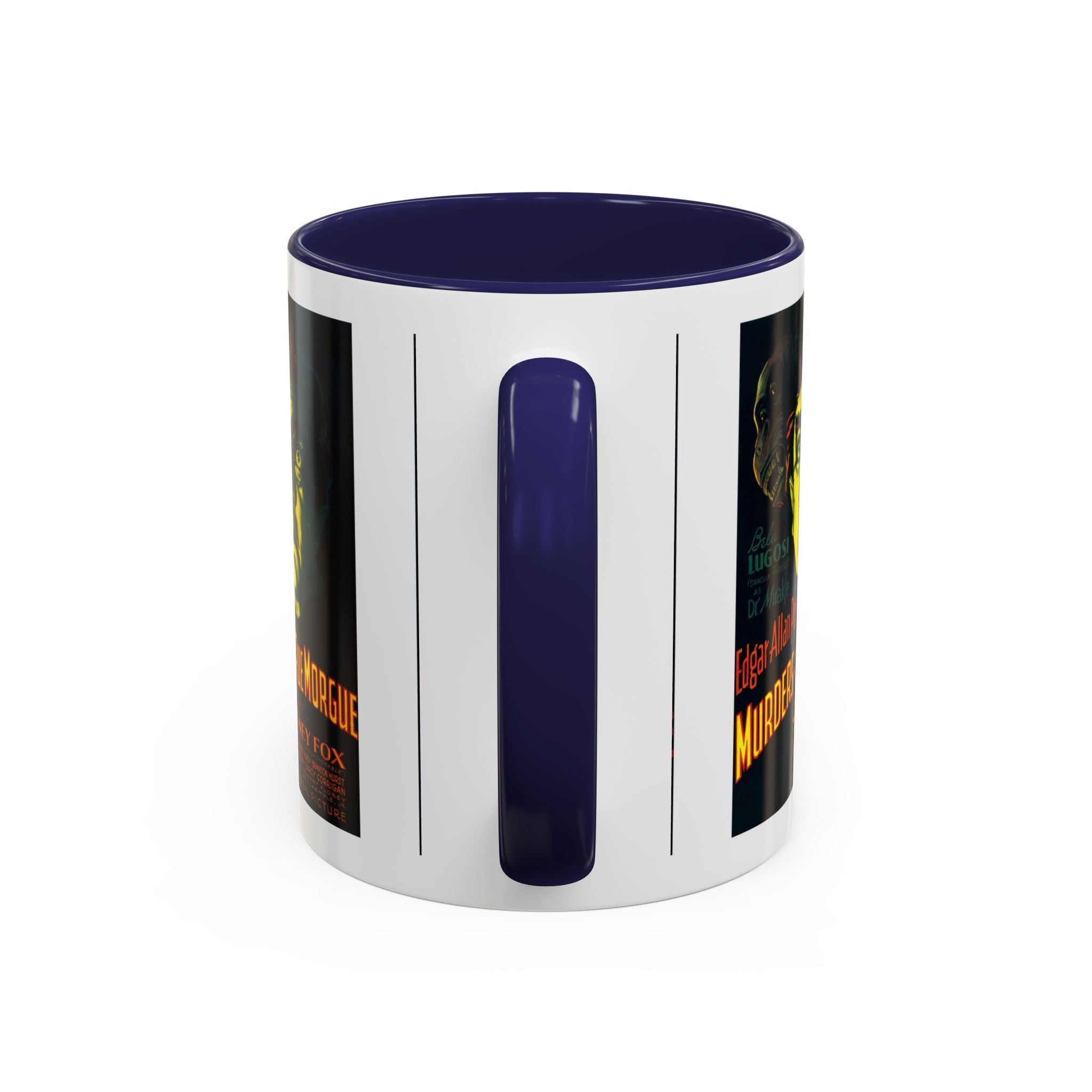 Cult Classic Movie Poster Art Accent Coffee Mug (11, 15oz) - Murders In The Rue Morgue 1932 - POPvault