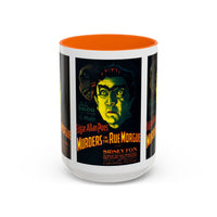 Cult Classic Movie Poster Art Accent Coffee Mug (11, 15oz) - Murders In The Rue Morgue 1932 - Mug