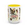 Cult Classic Movie Poster Art Accent Coffee Mug (11, 15oz) - Never Give A Sucker An Even Break 1941 - Mug