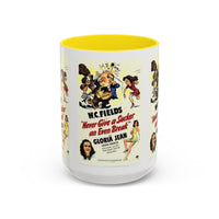 Cult Classic Movie Poster Art Accent Coffee Mug (11, 15oz) - Never Give A Sucker An Even Break 1941 - Mug
