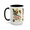 Cult Classic Movie Poster Art Accent Coffee Mug (11, 15oz) - Never Give A Sucker An Even Break 1941 - Mug