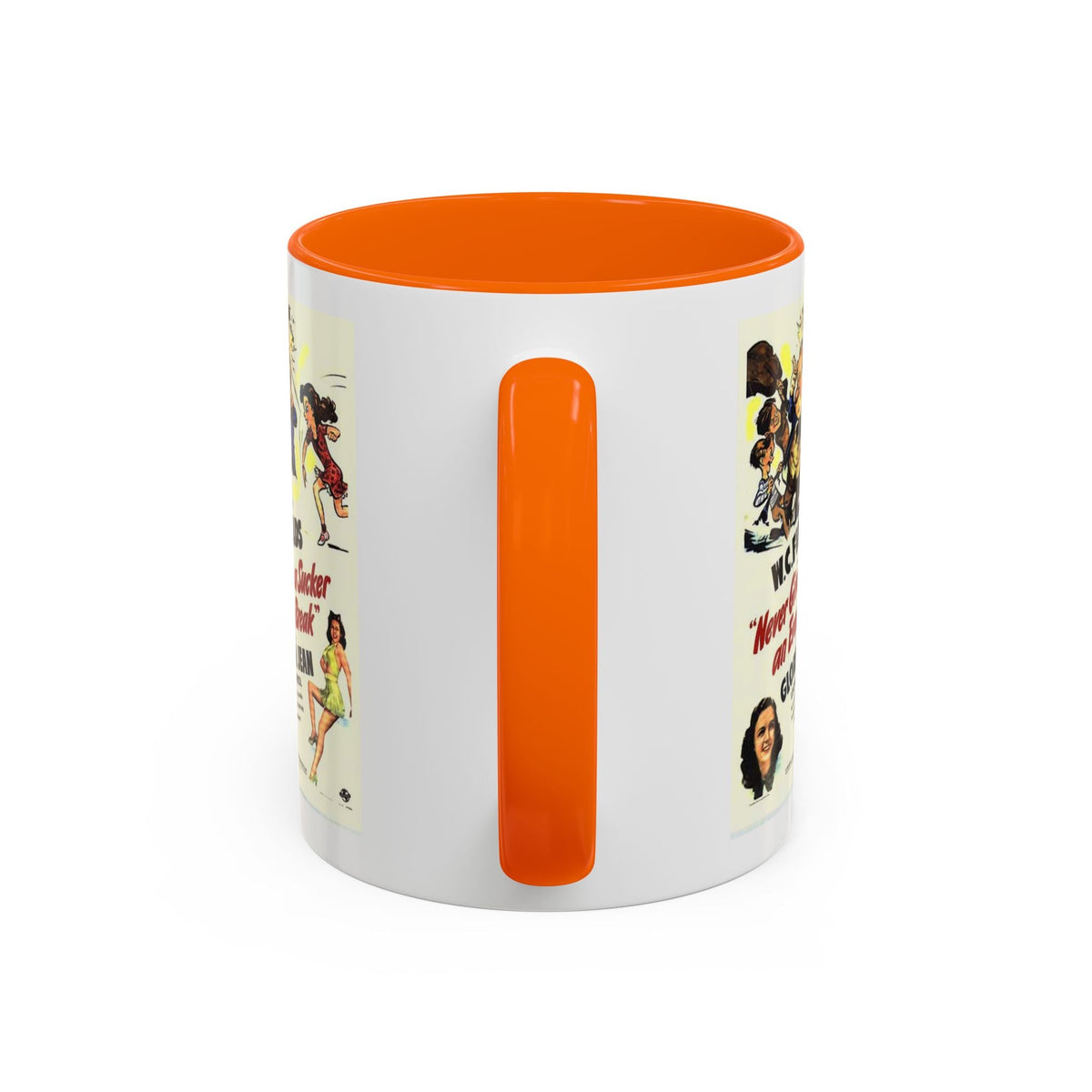 Cult Classic Movie Poster Art Accent Coffee Mug (11, 15oz) - Never Give A Sucker An Even Break 1941 - Mug