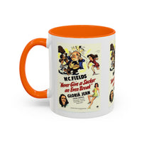 Cult Classic Movie Poster Art Accent Coffee Mug (11, 15oz) - Never Give A Sucker An Even Break 1941 - Mug