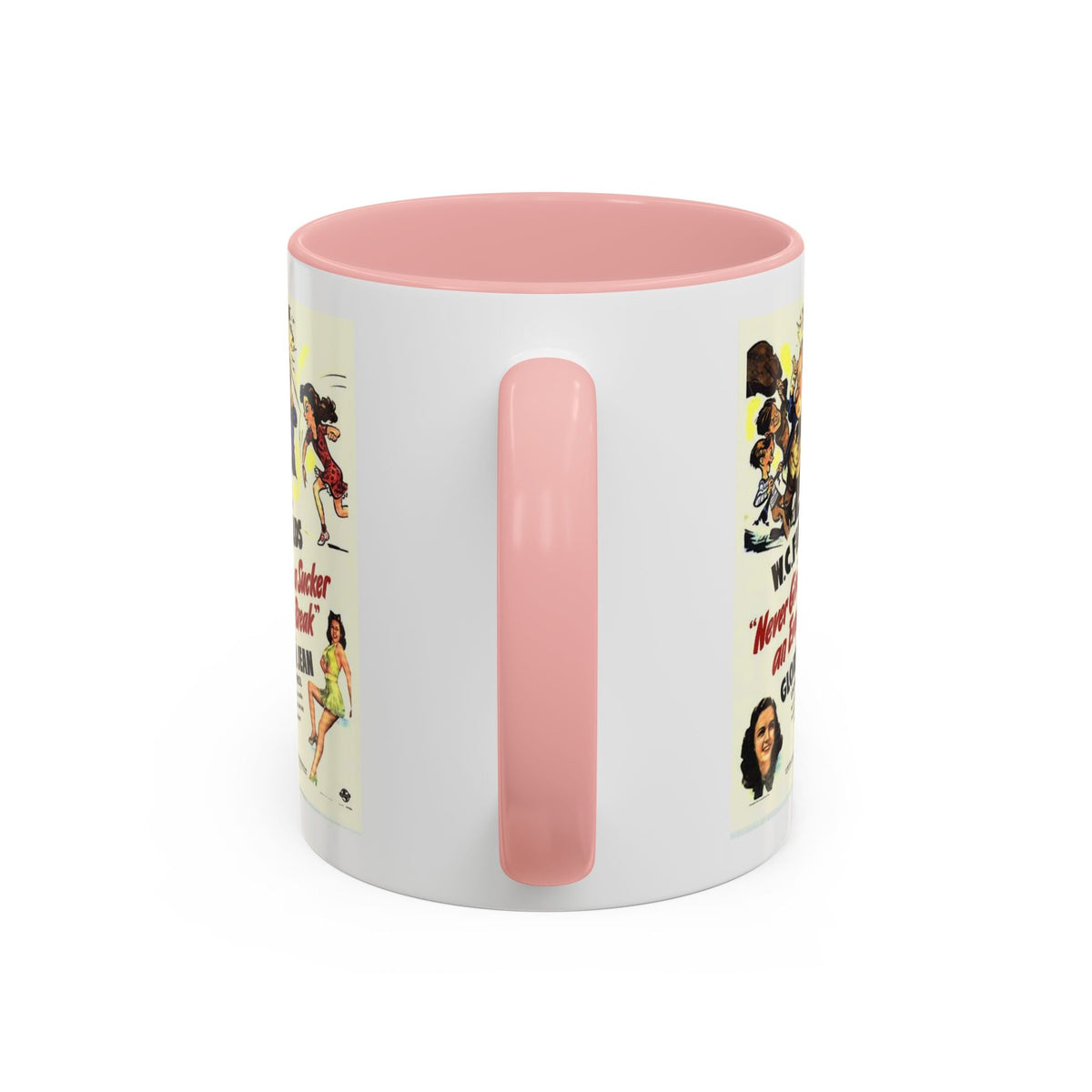 Cult Classic Movie Poster Art Accent Coffee Mug (11, 15oz) - Never Give A Sucker An Even Break 1941 - Mug