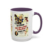 Cult Classic Movie Poster Art Accent Coffee Mug (11, 15oz) - Never Give A Sucker An Even Break 1941 - Mug