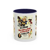 Cult Classic Movie Poster Art Accent Coffee Mug (11, 15oz) - Never Give A Sucker An Even Break 1941 - Mug